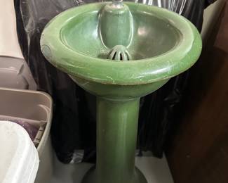 Vintage Chicago Park District drinking fountain!