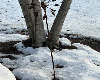 Metal garden whirligigs.....