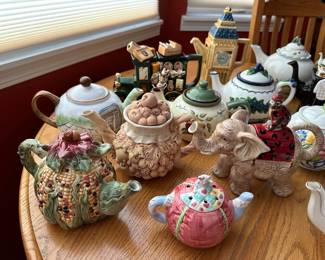 Teapot collection.....