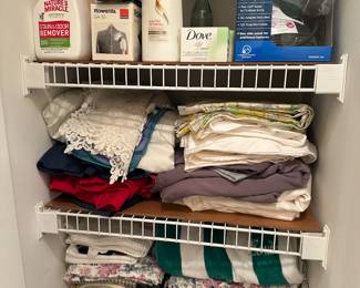 Linens and bath miscellaneous.....