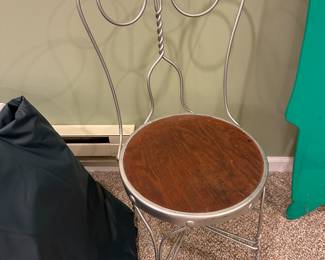 Ice cream parlor chair