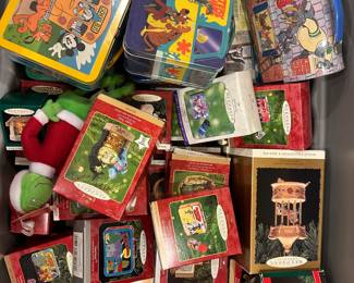 Hallmark ornaments......