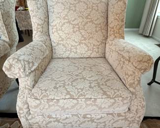 (2) upholstered Flexsteel armchairs (only one photographed).....