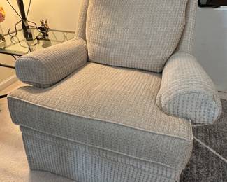 Upholstered armchair