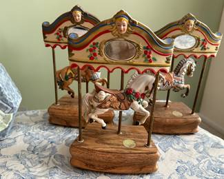 Tobin Farley carousel horses......