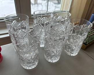 Waterford Grainne double old fashion glasses