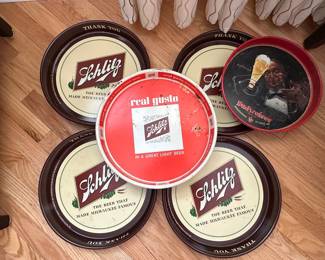 Schlitz beer trays