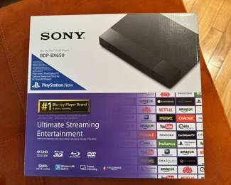 Sony Blu-Ray/DVD player - new in box