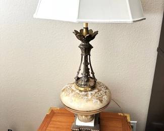 Hollywood Regency style table lamp