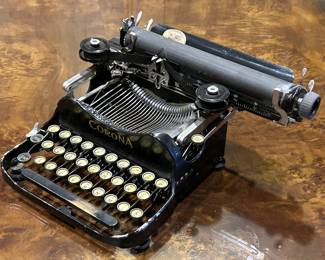 Antique Corona portable typewriter