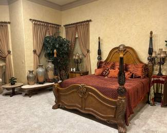 Michael Amini King Size Bed
