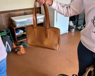 Very early Coach purse. Tag says it was manufactured in New York. Excellent condition.