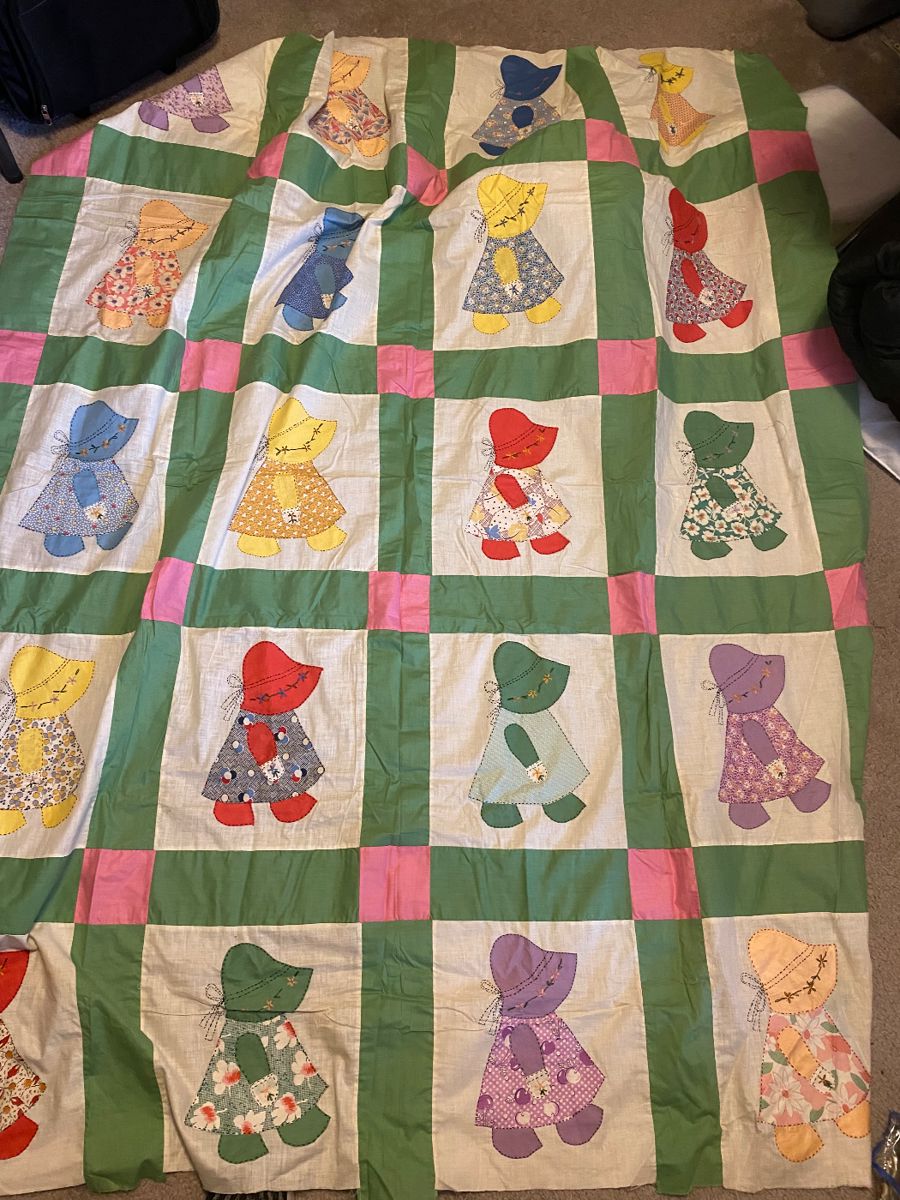 Susie sunbonnet quilt