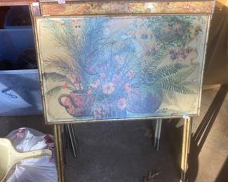 Vintage TV trays