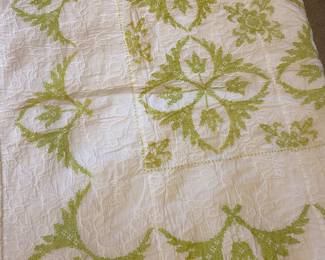Embroidered quilt