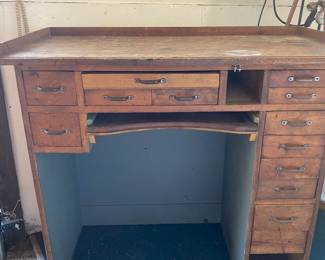 Antique jeweler/watchmakers bench