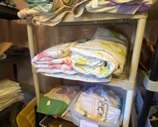 Quilts, afghans, blankets, fabric