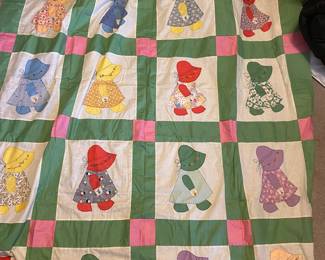 Susie sunbonnet quilt