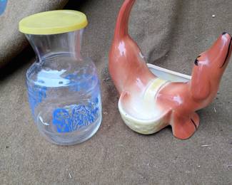 Vintage Weiner Dog Jewelry Keep