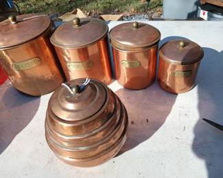 Copper Kitchen Items