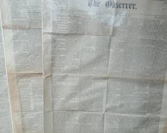 Early Raleigh NC Newspapers