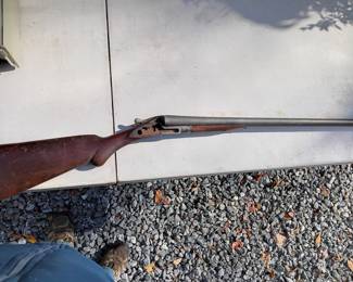 Double Barrel Shotgun