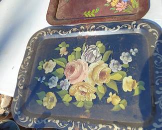 Toleware trays