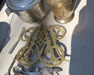 Virginia Metalcrafters Trivet, etc