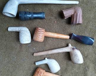 Clay Pipes etc