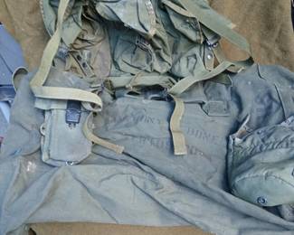 Military Backpack, duffle bag