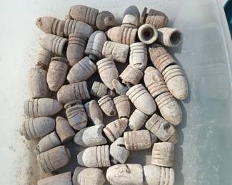 Civil War Pulled Bullets