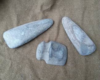 Indian Artifacts (grooved axe)