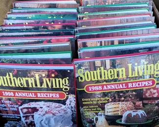 Southern Living Annual Cookbook Lot