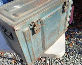 Metal Military Ammo Box