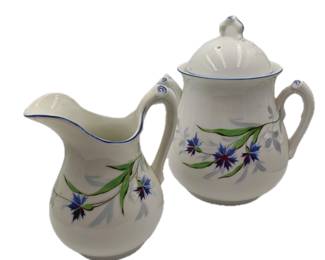Extra large Sugar Pot and Cream Server
