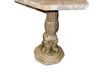 Stone side table