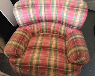 there are two of these swivel chairs