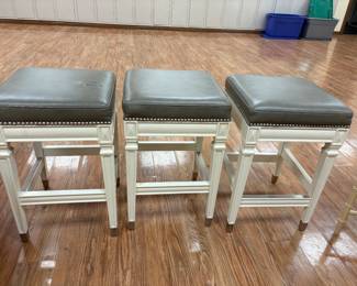 3 Frontgate bar stools