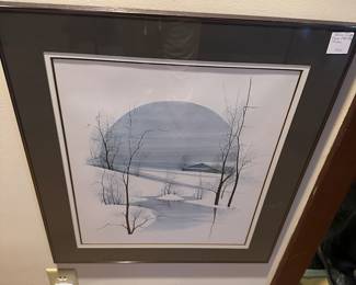 P Buckley Moss print