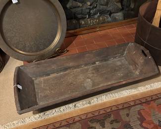 Big.wood dough trough