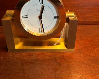 Tiffany clock.