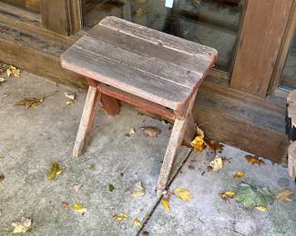 Wood seat