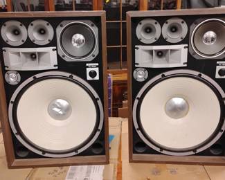 Pair of vintage Kenwood speakers