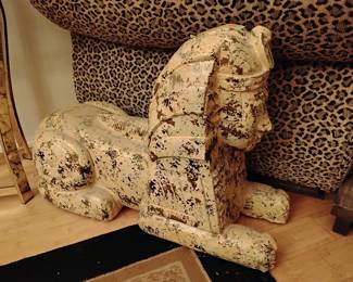 Sphynx composition sculpture