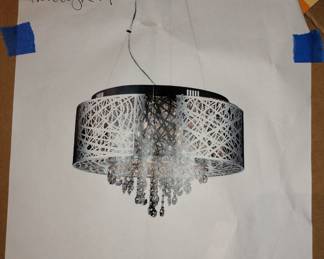 Helix pendant chandelier 