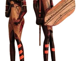 African wood sculpture