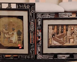 Contemporary relief Egyptian art