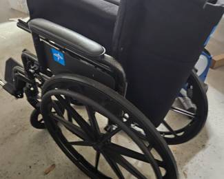 Like new Medline folding wheelchair $75.00