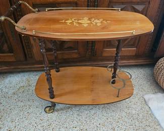 Another Vintage rolling bar cart $75.00