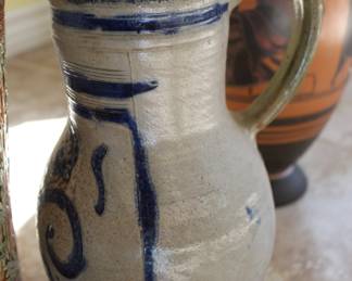 salt-glazed pitcher
